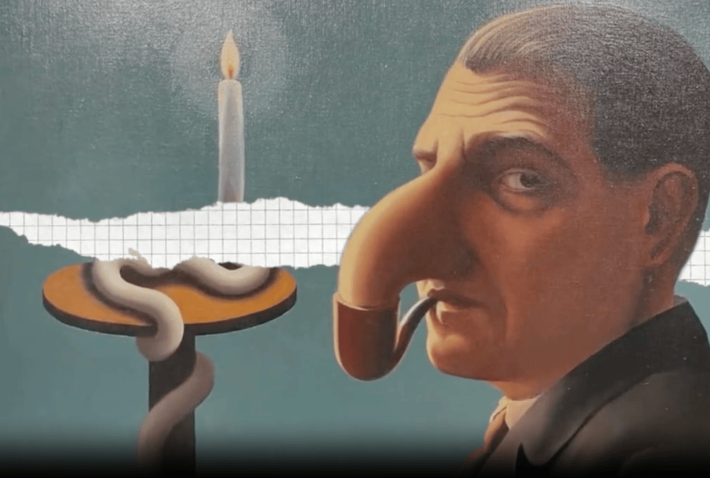 Magritte, de-masked